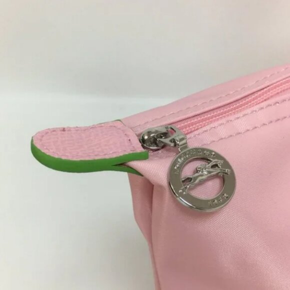 NWT Longchamp Le Pliage Original Large Shoulder Nylon Bag Tote IN Pink - Picture 5 of 10